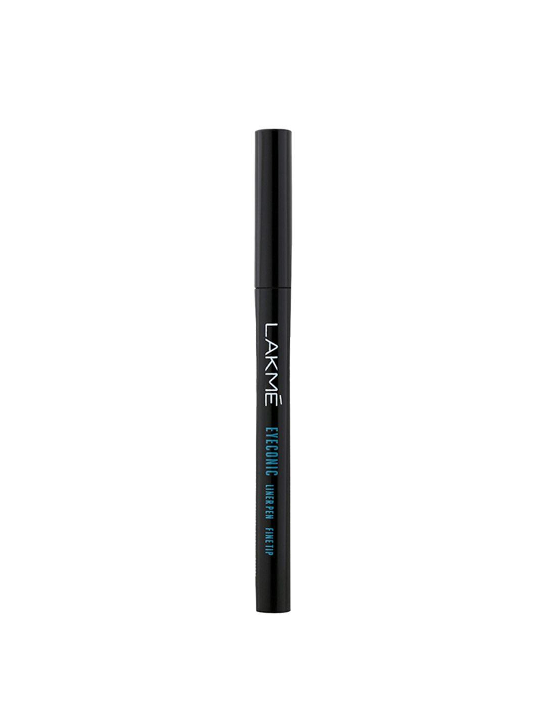 lakme eyeconic fine tip liner pen - deep black