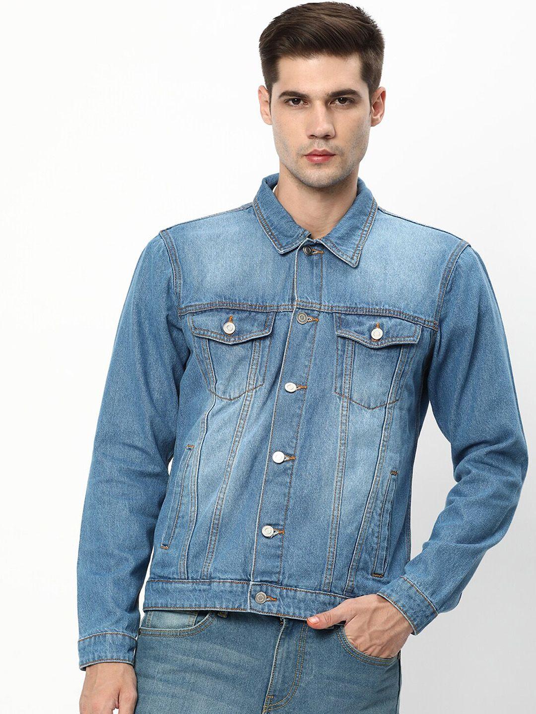 r&b washed denim jacket