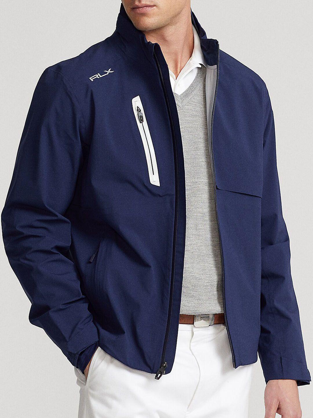 polo ralph lauren mock collar waterproof  sporty jacket