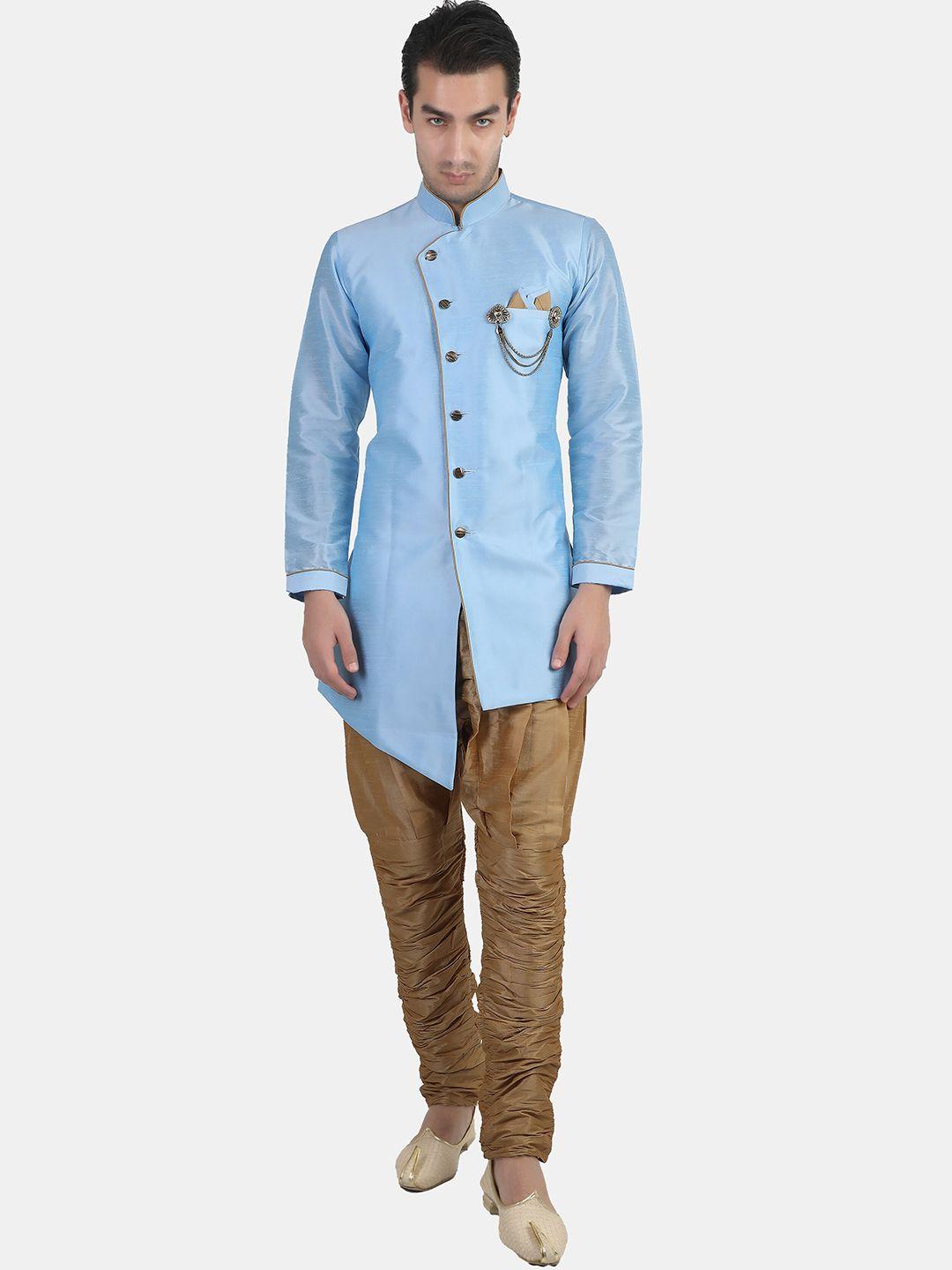 avaeta men dupion silk sherwani set