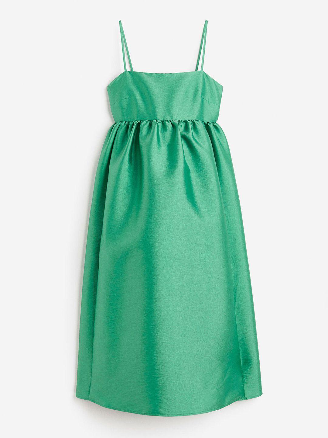 h&m mama flared-skirt dress