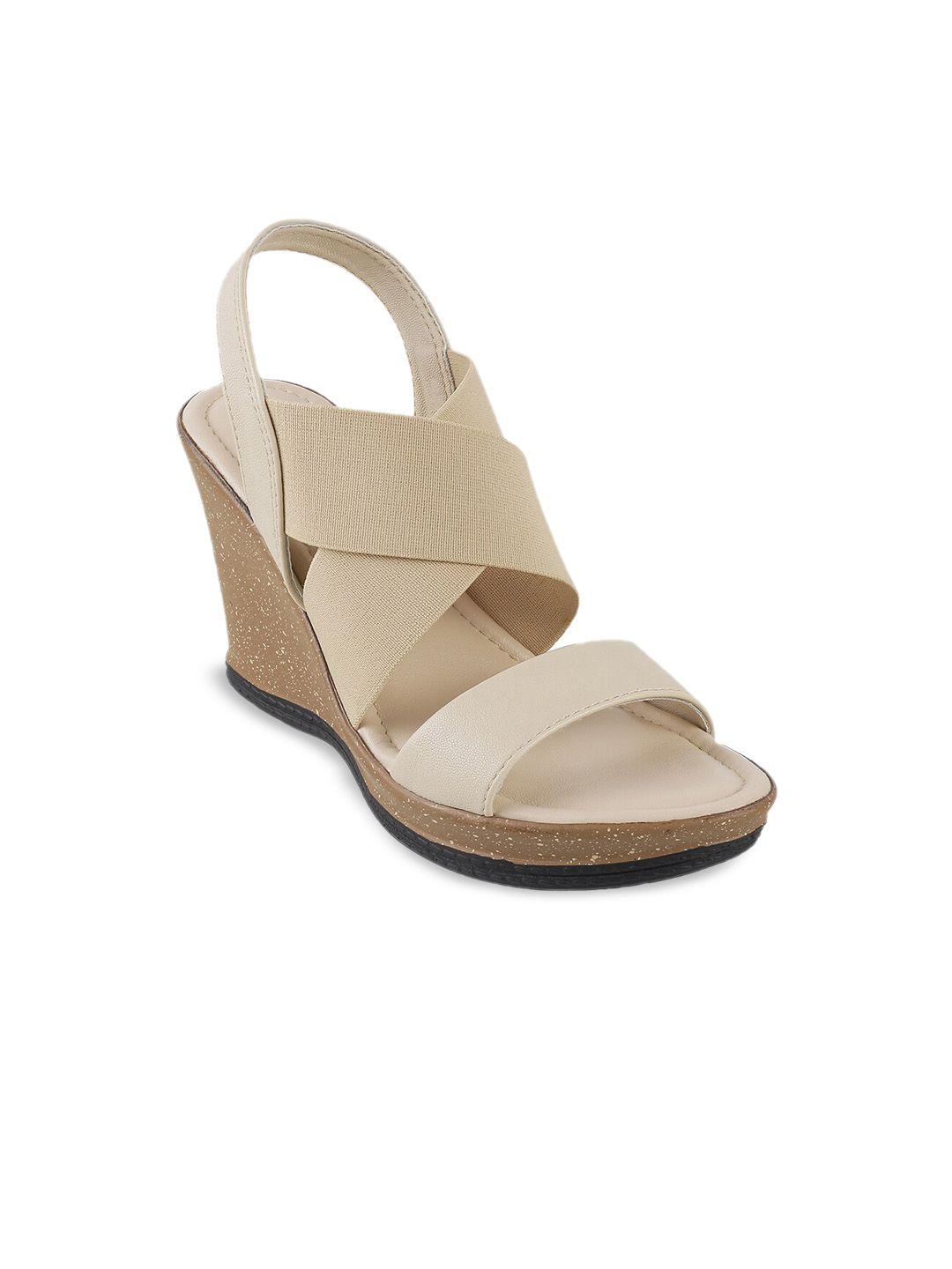 catwalk wedge heels with backstrap