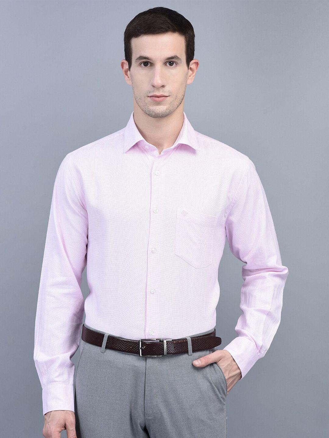 cobb spread collar cotton formal shirt