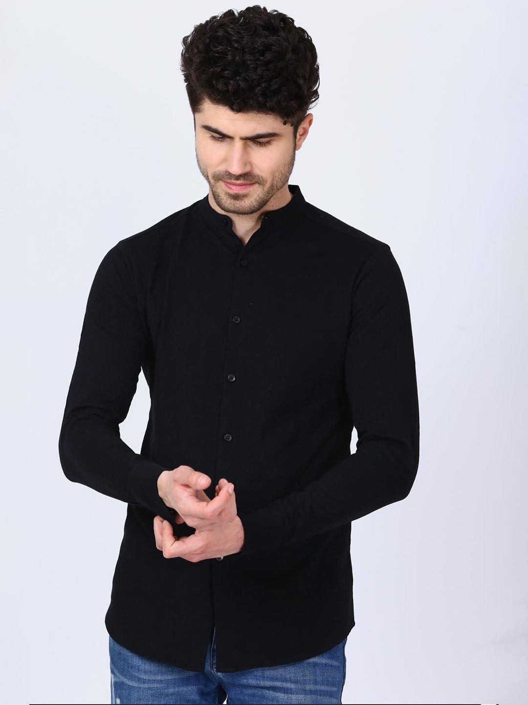 beyours classic band collar casual shirt