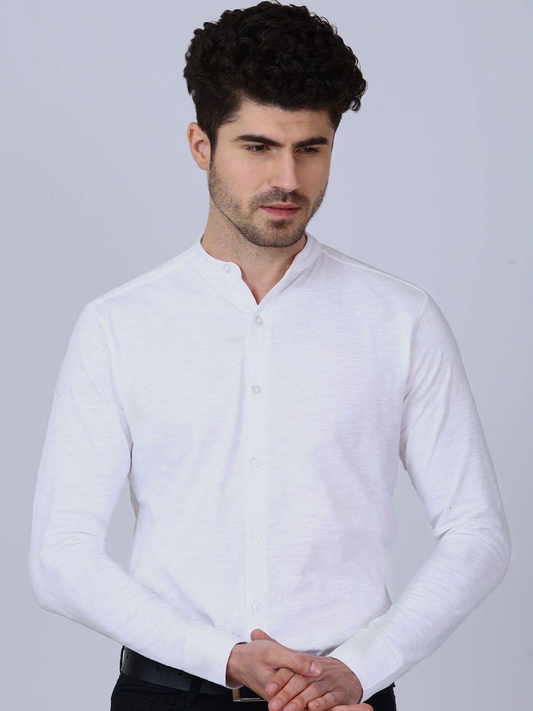 beyours classic band collar casual shirt