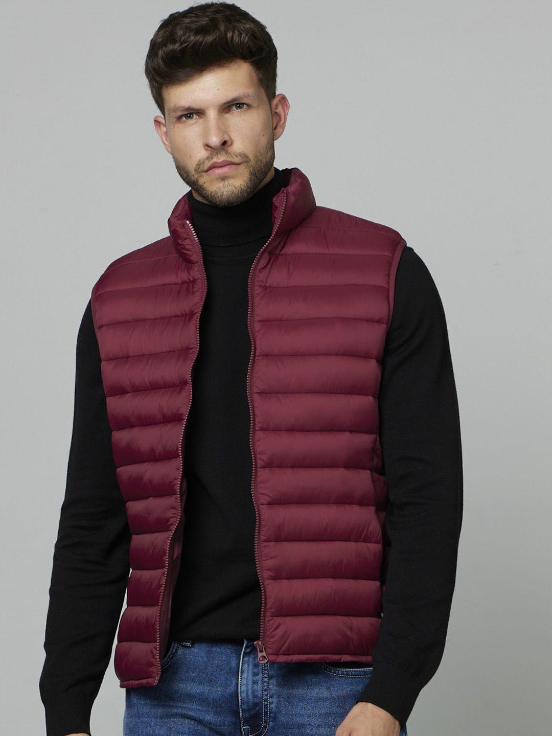 celio sleeveless stand collar puffer jacket