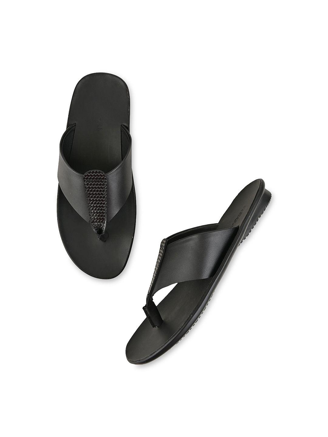 regal men leather slip-on comfort sandals