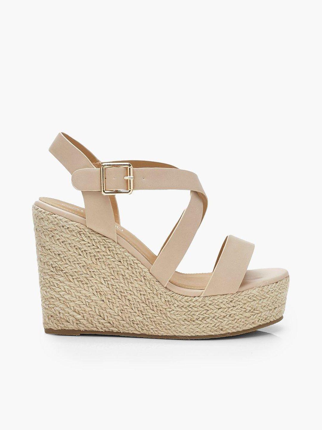 boohoo women wedge heels