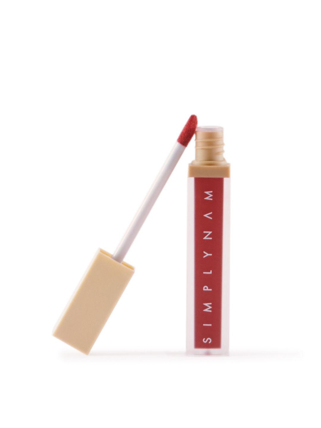 simply nam hydrating creamy matte lip butter lipstick with jojoba oil 6ml - sejal