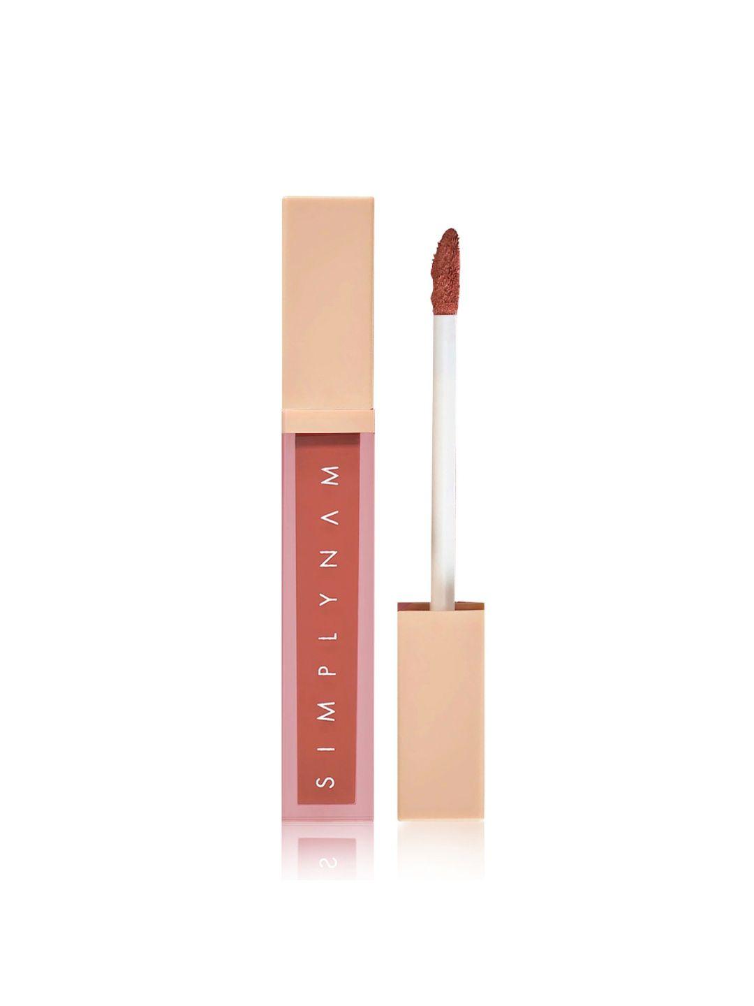 simply nam ultra-soft comfort wear matte liquid lipstick with argan oil 6ml - priyanka