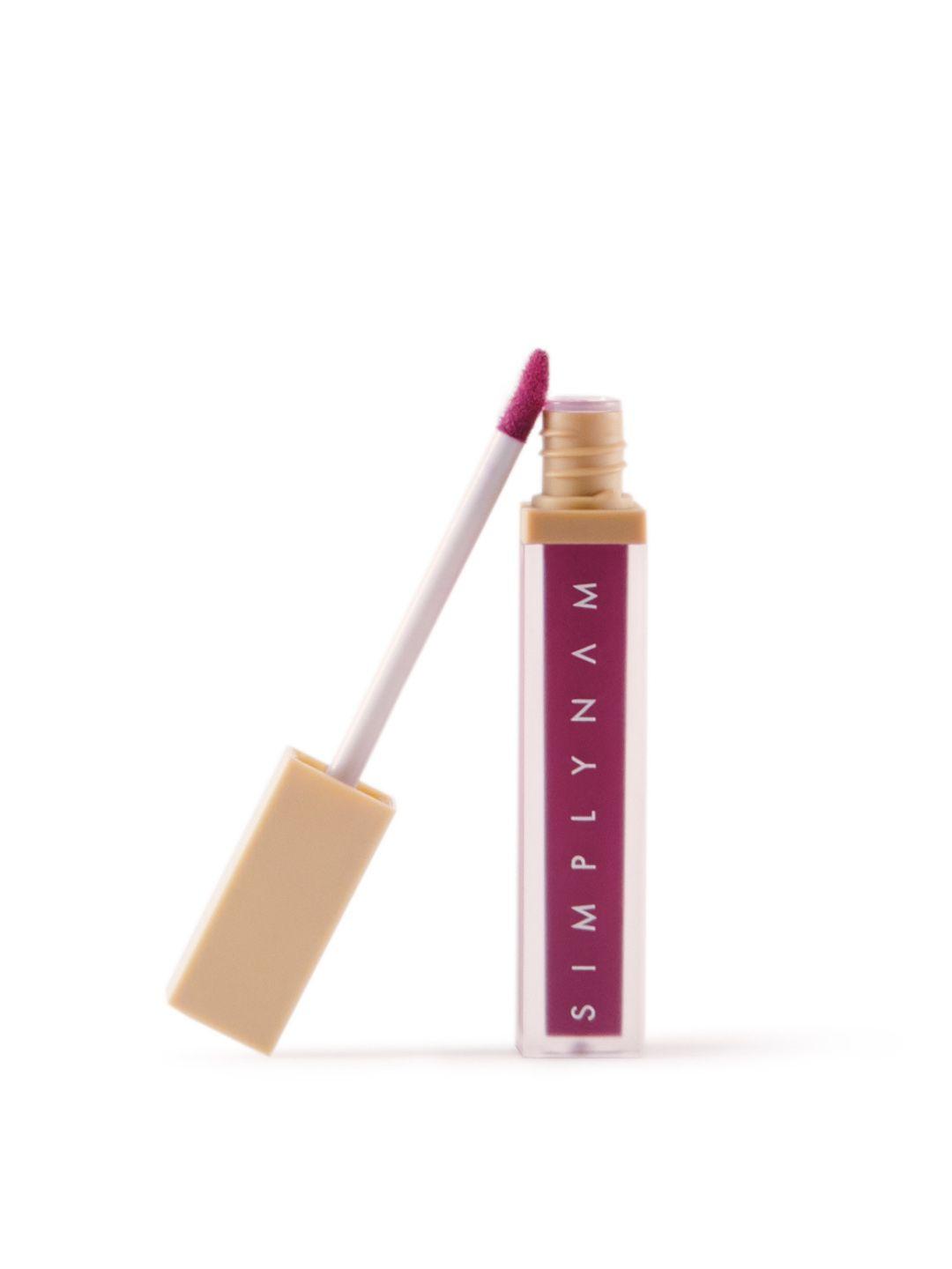 simply nam hydrating creamy matte lip butter lipstick with jojoba oil 6ml - radhika