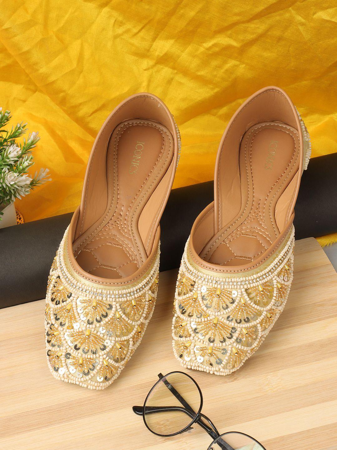 iconics embellished ethnic mojaris