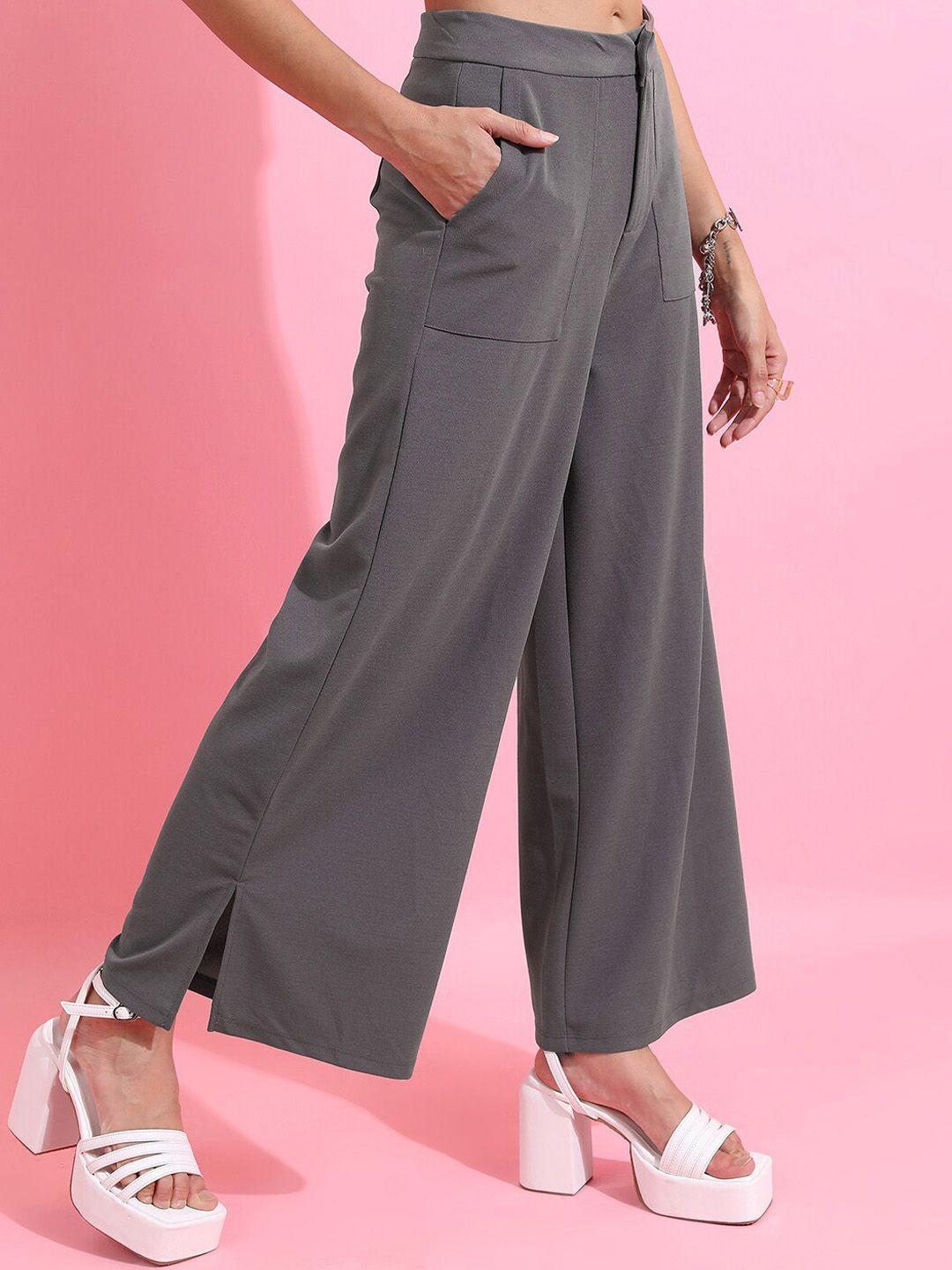 ketch women wide leg trousers