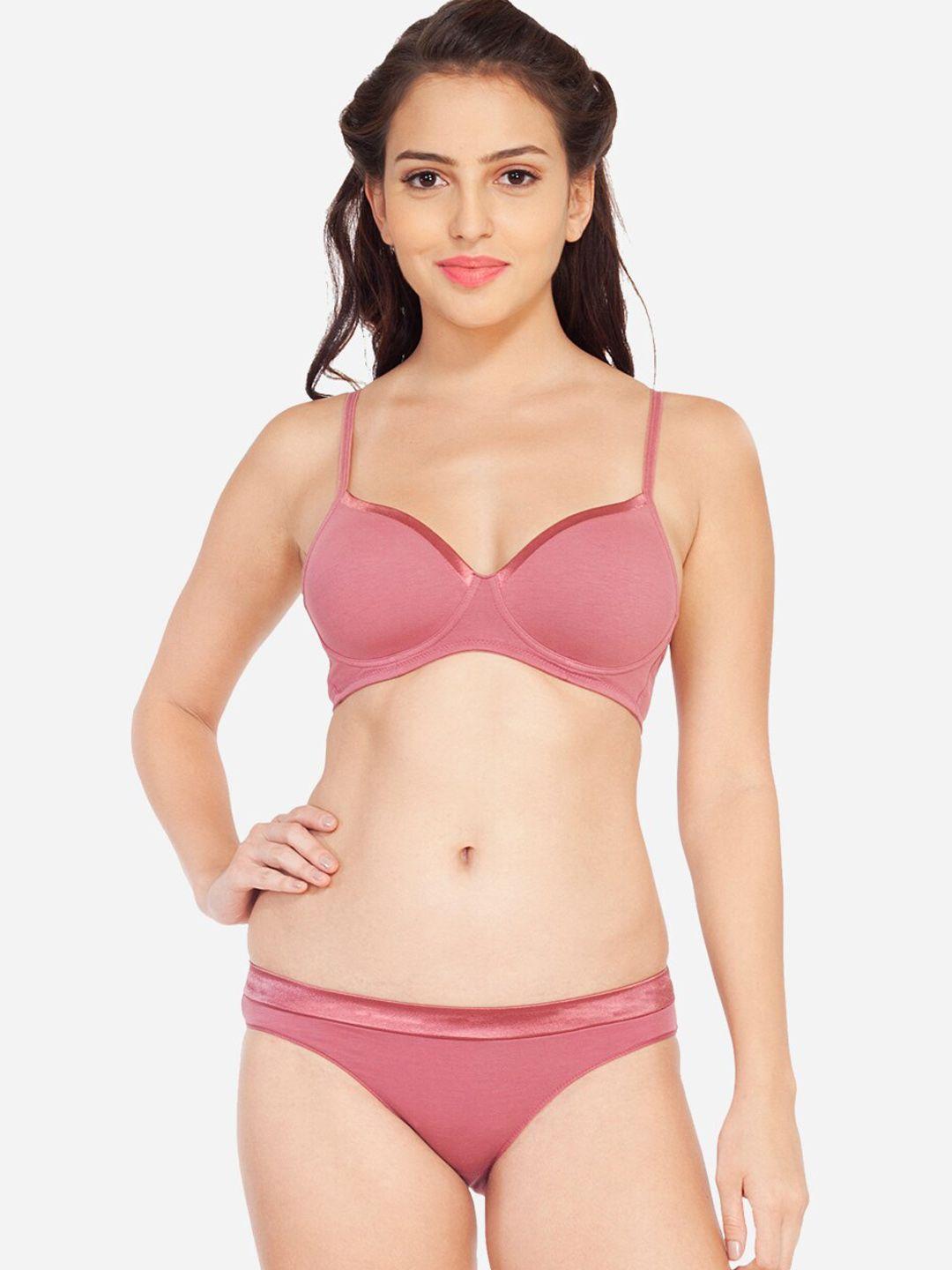 soie mid-rise lingerie set set 104/1103nutmeg