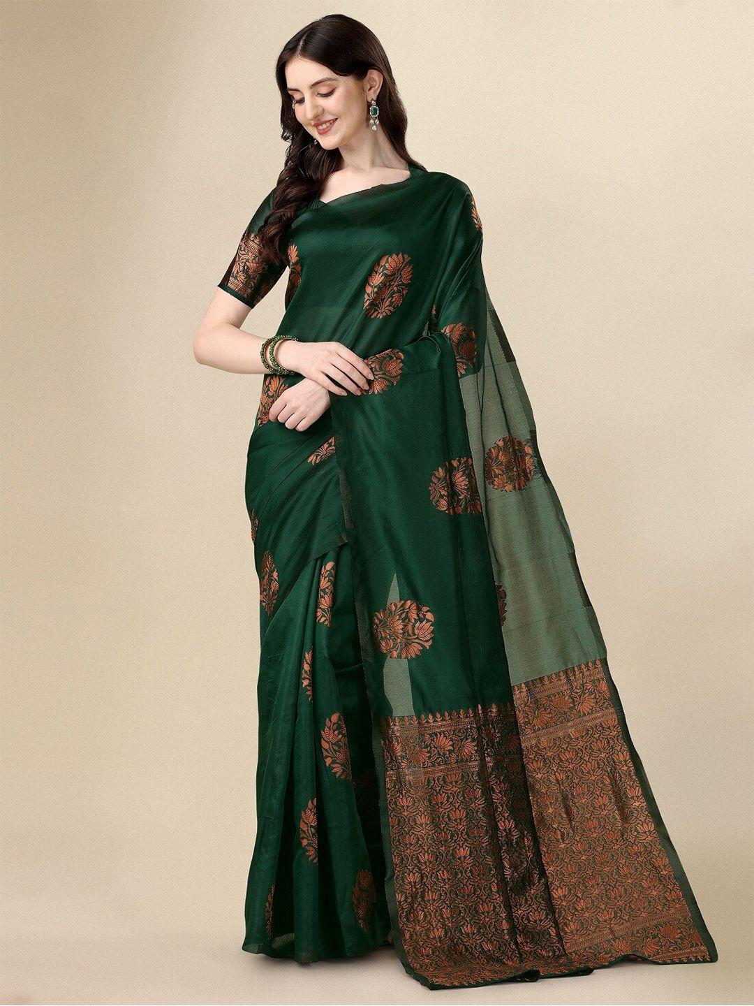 fashionuma ethnic motifs woven design zari art silk saree