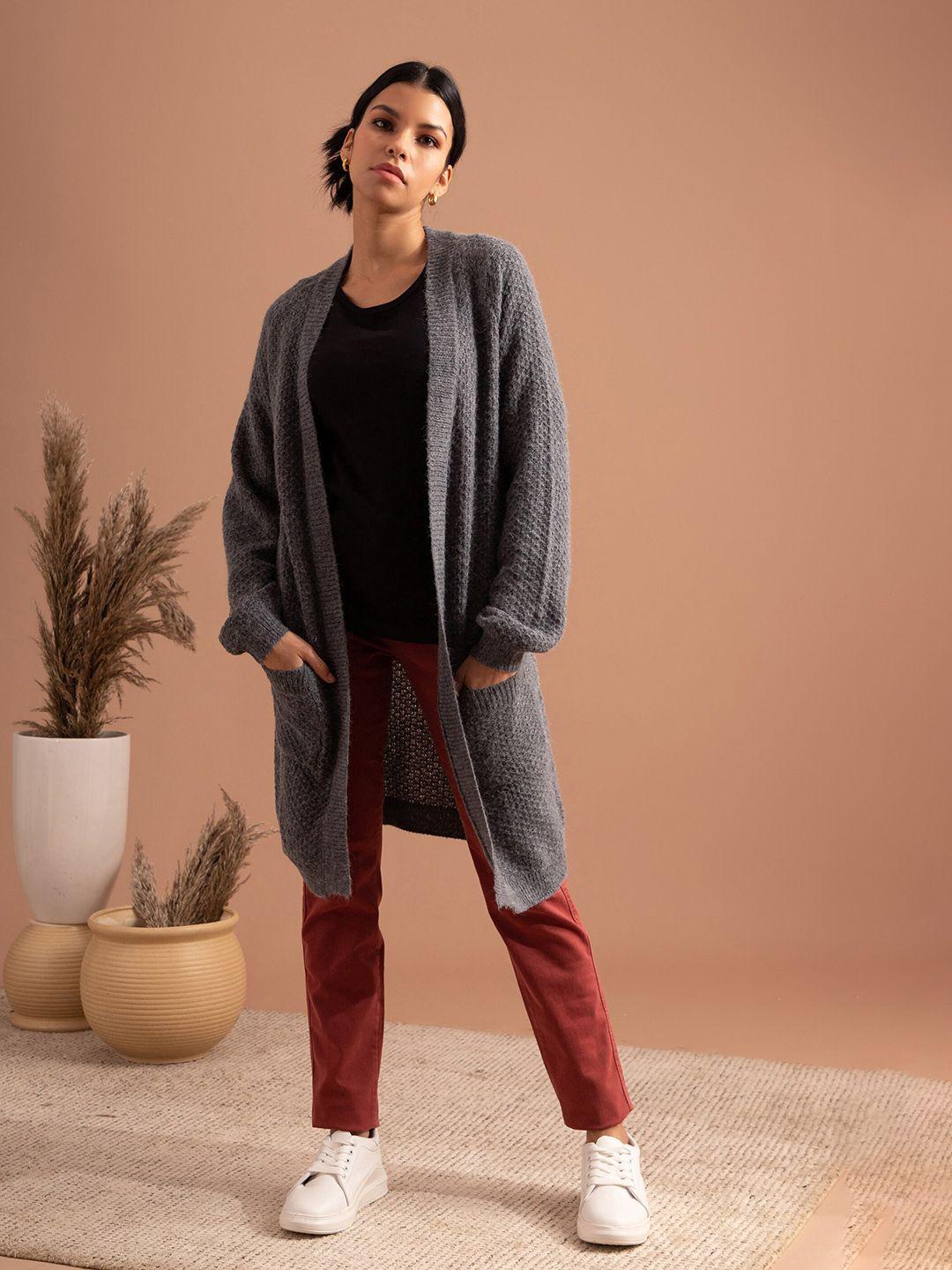 b.copenhagen cable knit longline cardigan