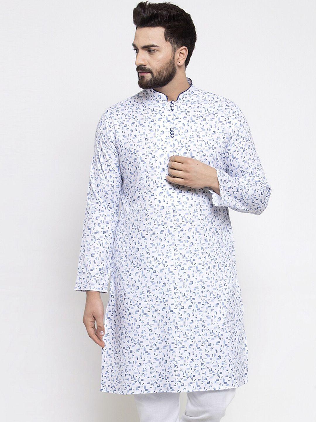 treemoda printed pure cotton straight kurta