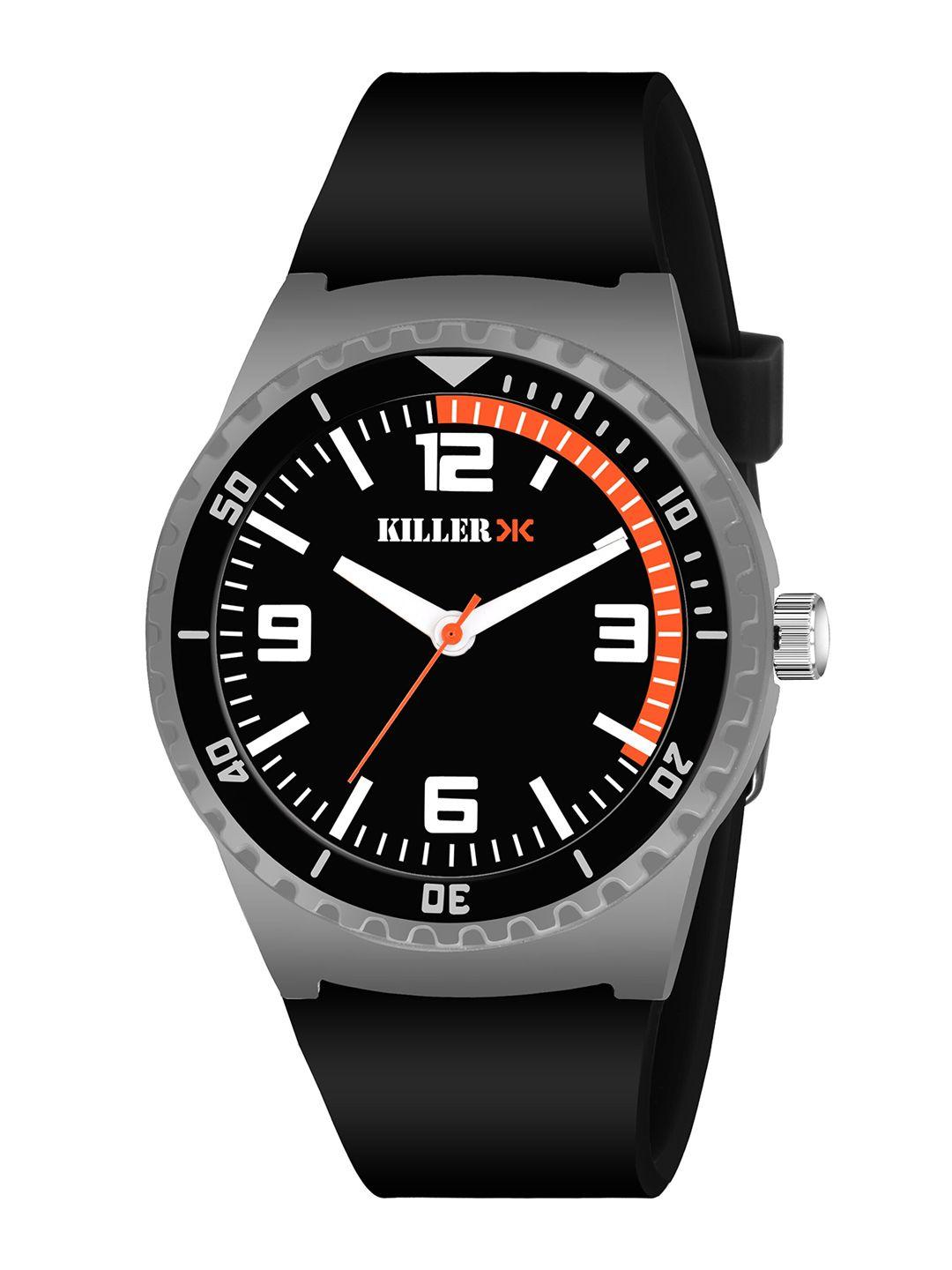 killer men straps analogue watch kl-9612-orange