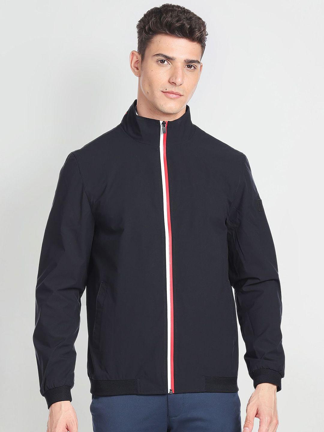 arrow sport mock collar bomber jacket