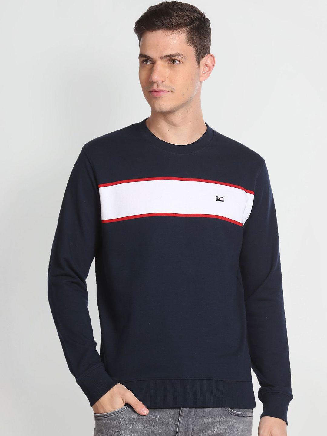 arrow sport round neck pure cotton sweatshirt