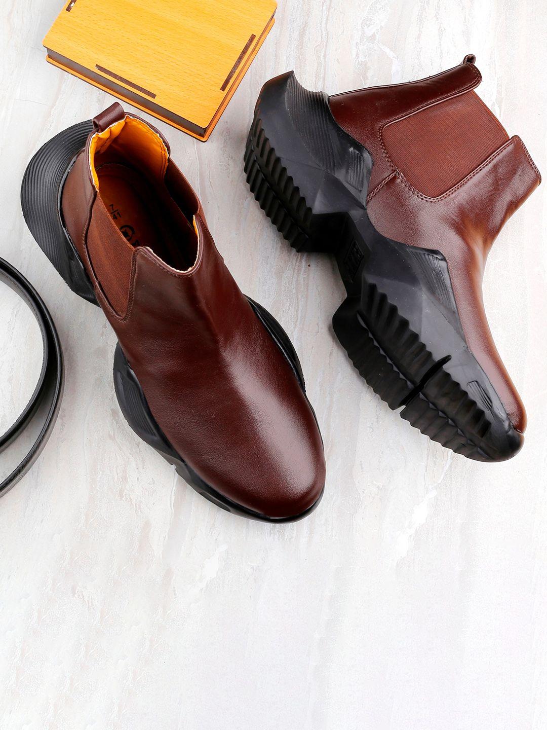 bxxy men flatform-heeled chelsea boots