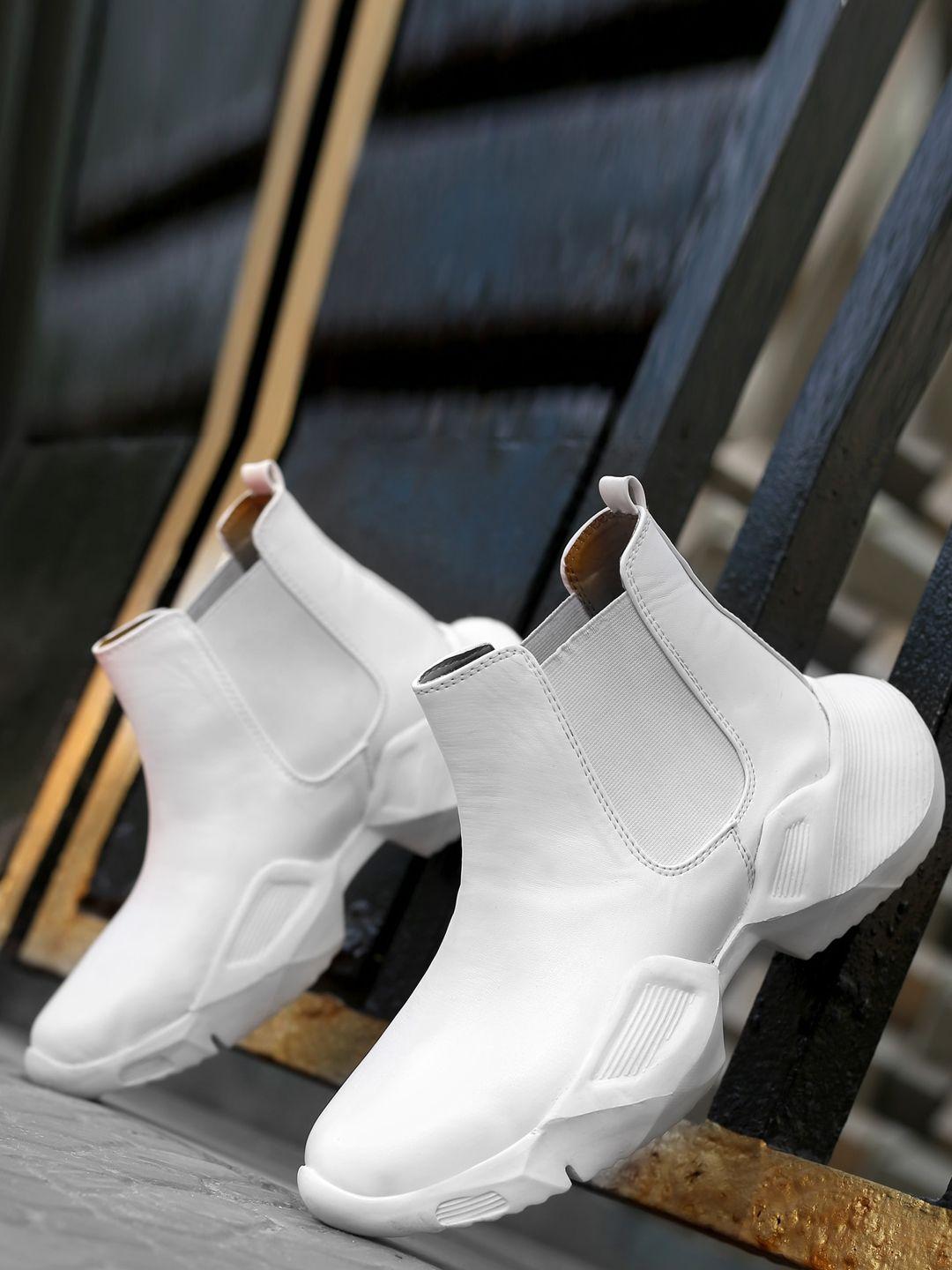 bxxy men flatform-heeled chelsea boots