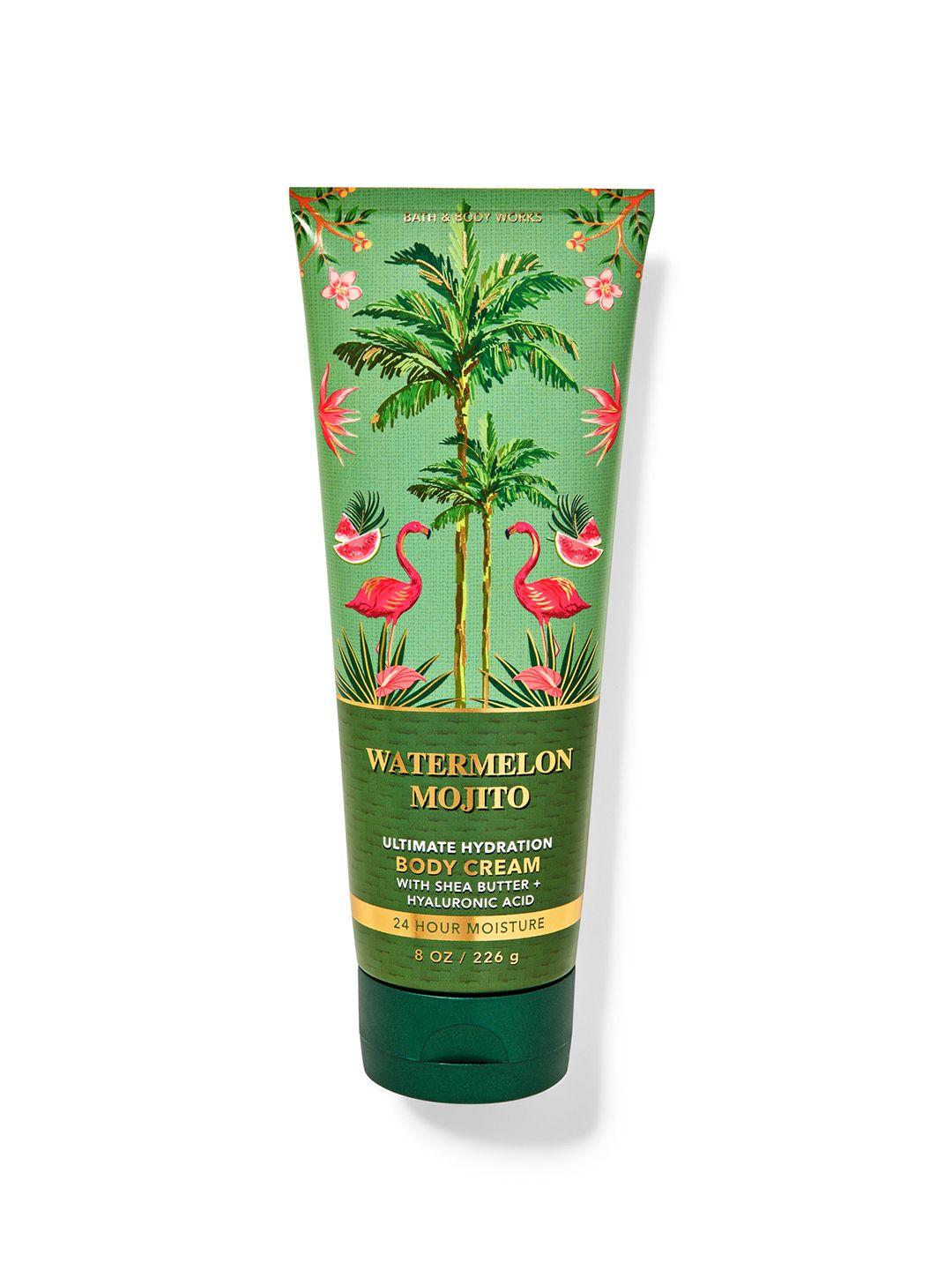 bath & body works watermelon mojito ultimate hydration body cream - 226g