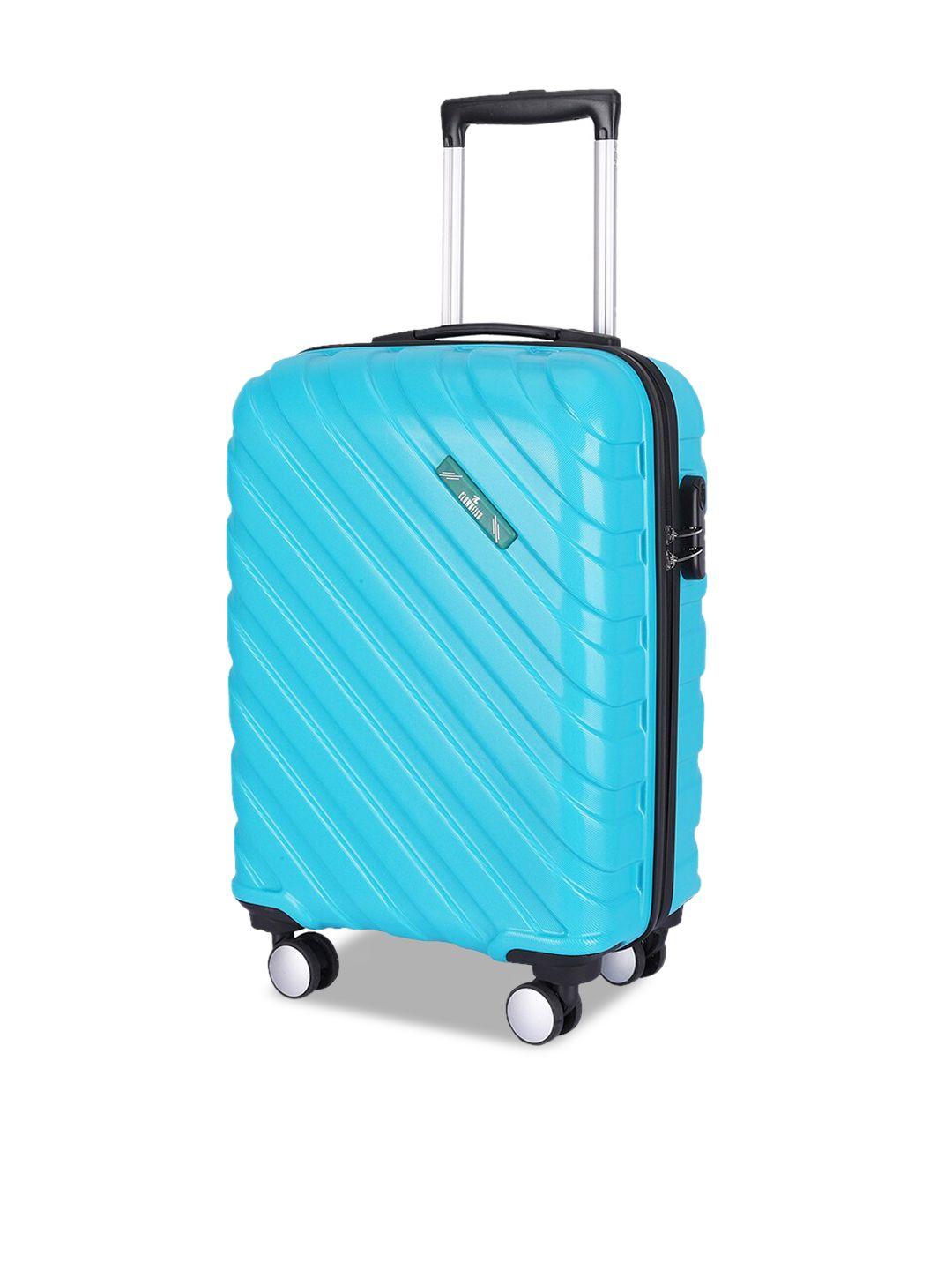 the clownfish textured hard case cabin trolley bag