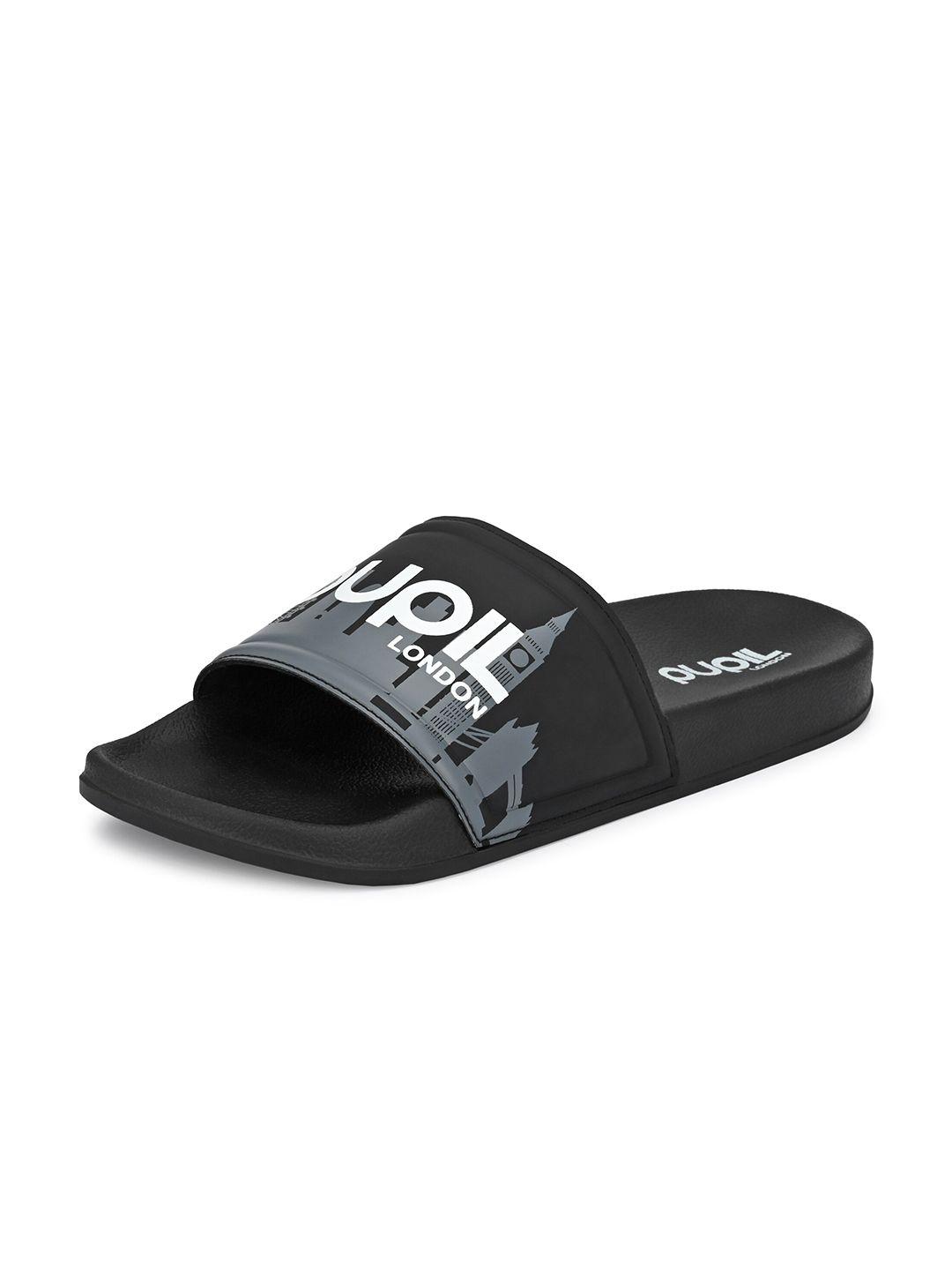 pupil london menprinted rubber sliders