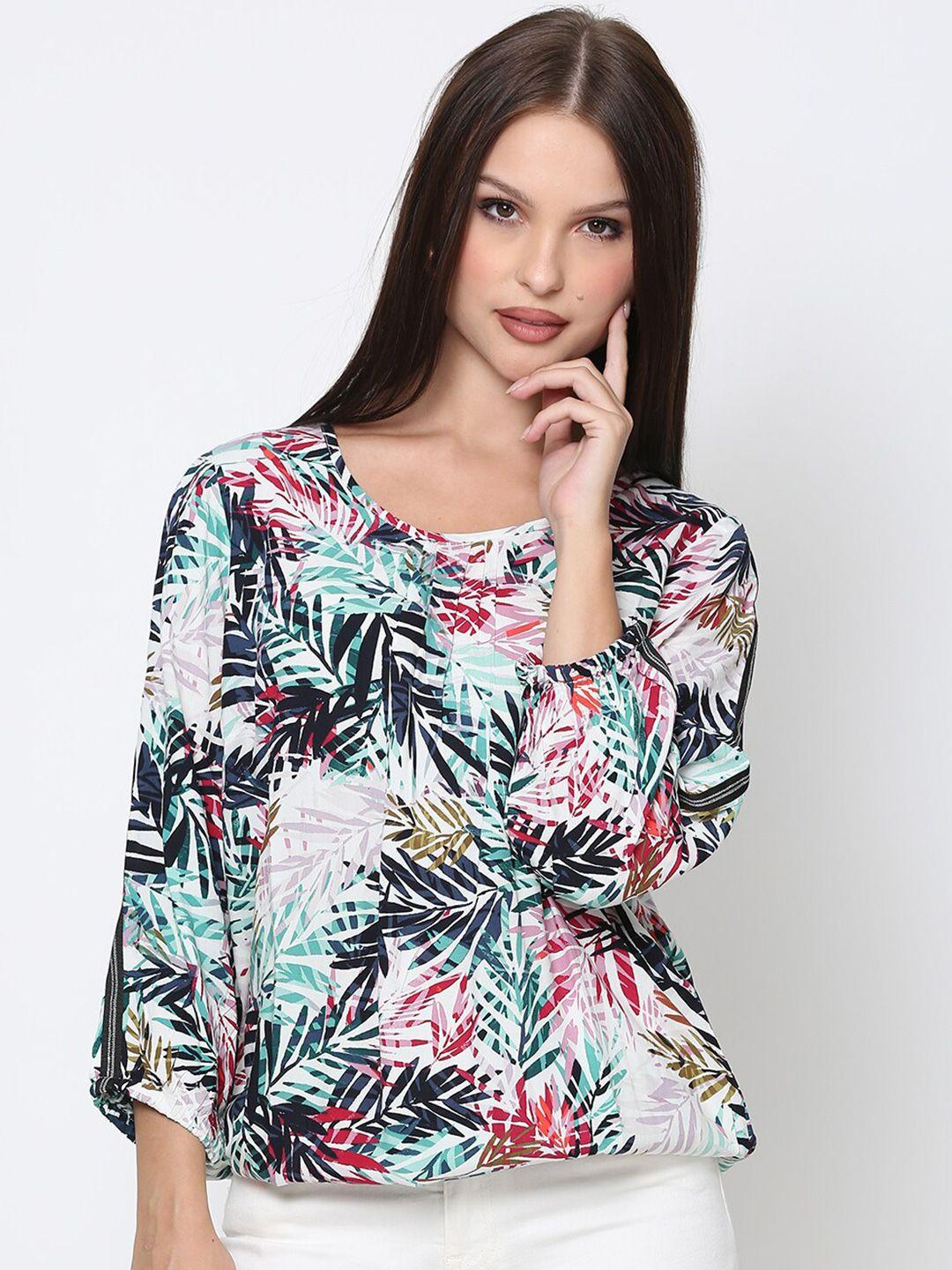 driro tropical printed top