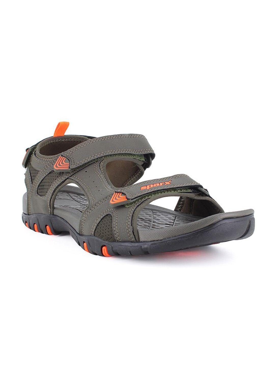 sparx men brand logo sports sandals