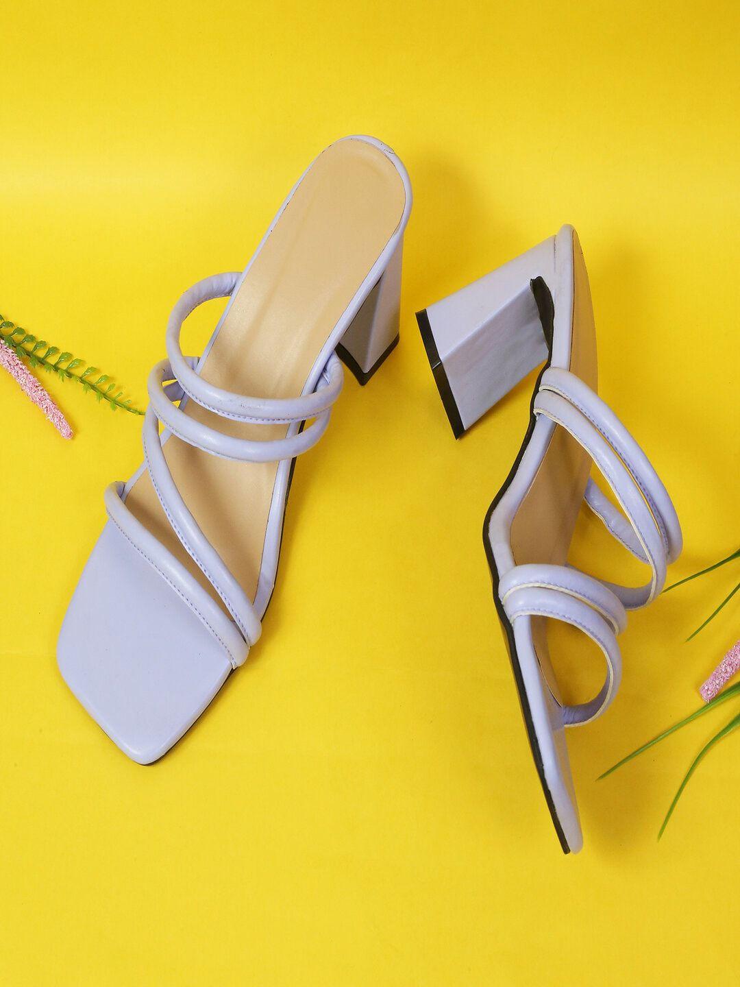 hasten open back block sandals