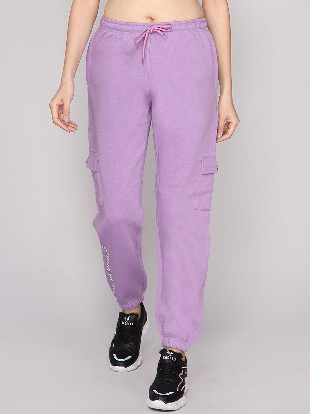 anti culture women relaxed-fit fleece joggers