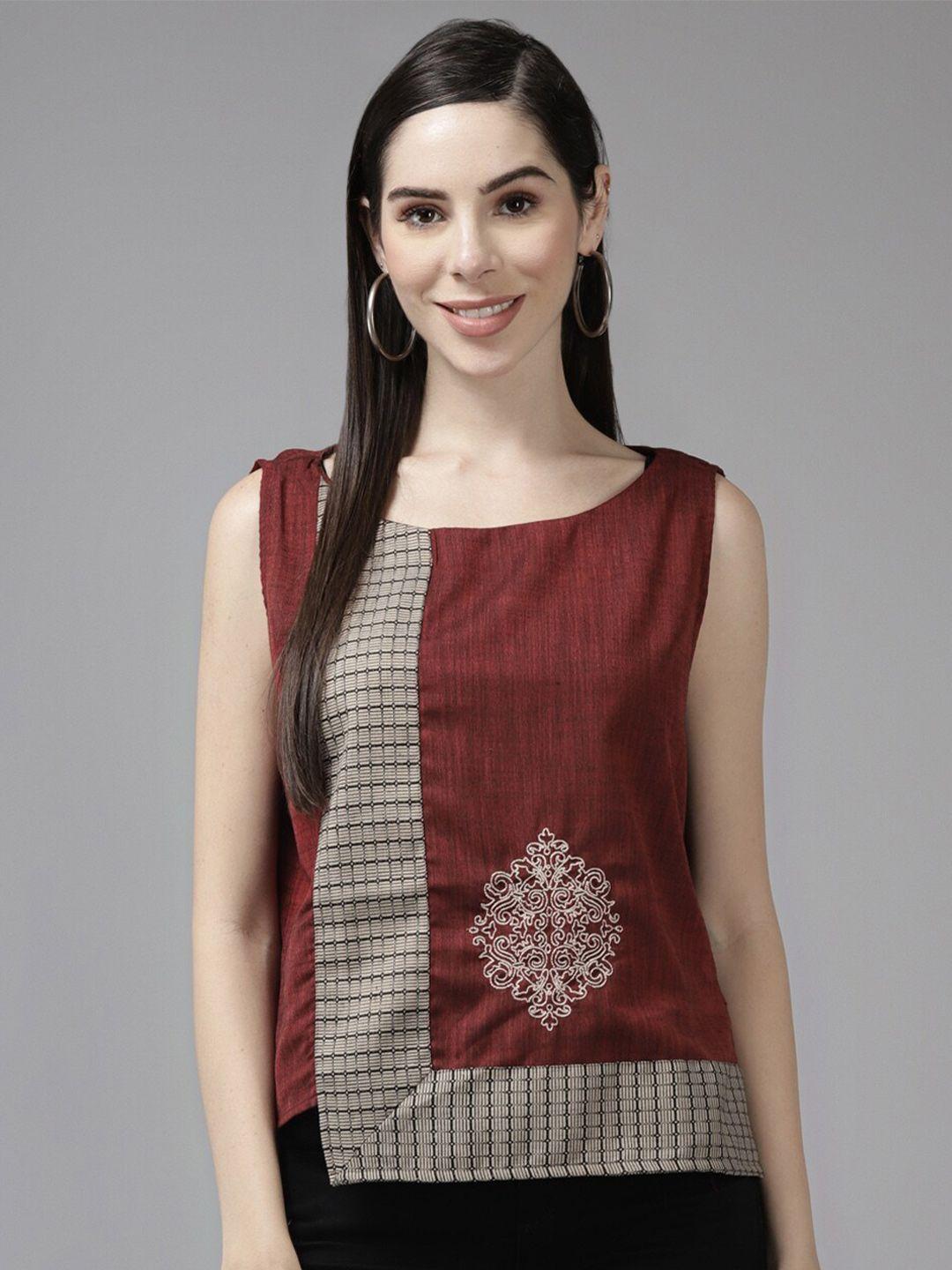 baesd ethnic motifs printed top