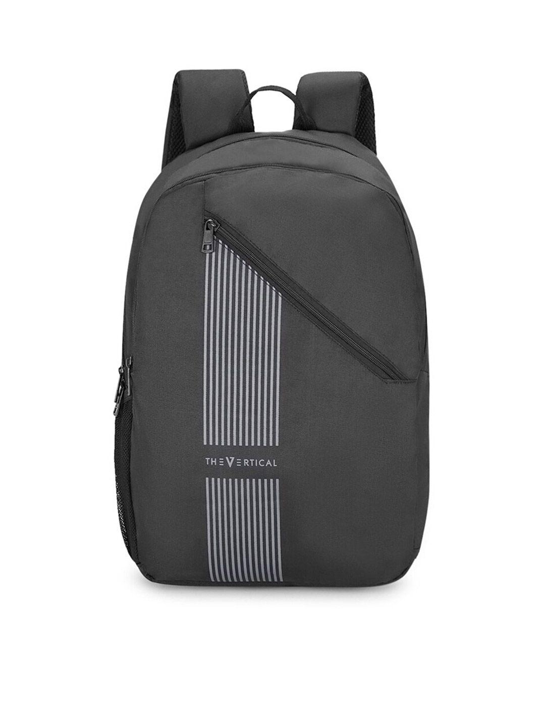 the vertical unisex striped backpack