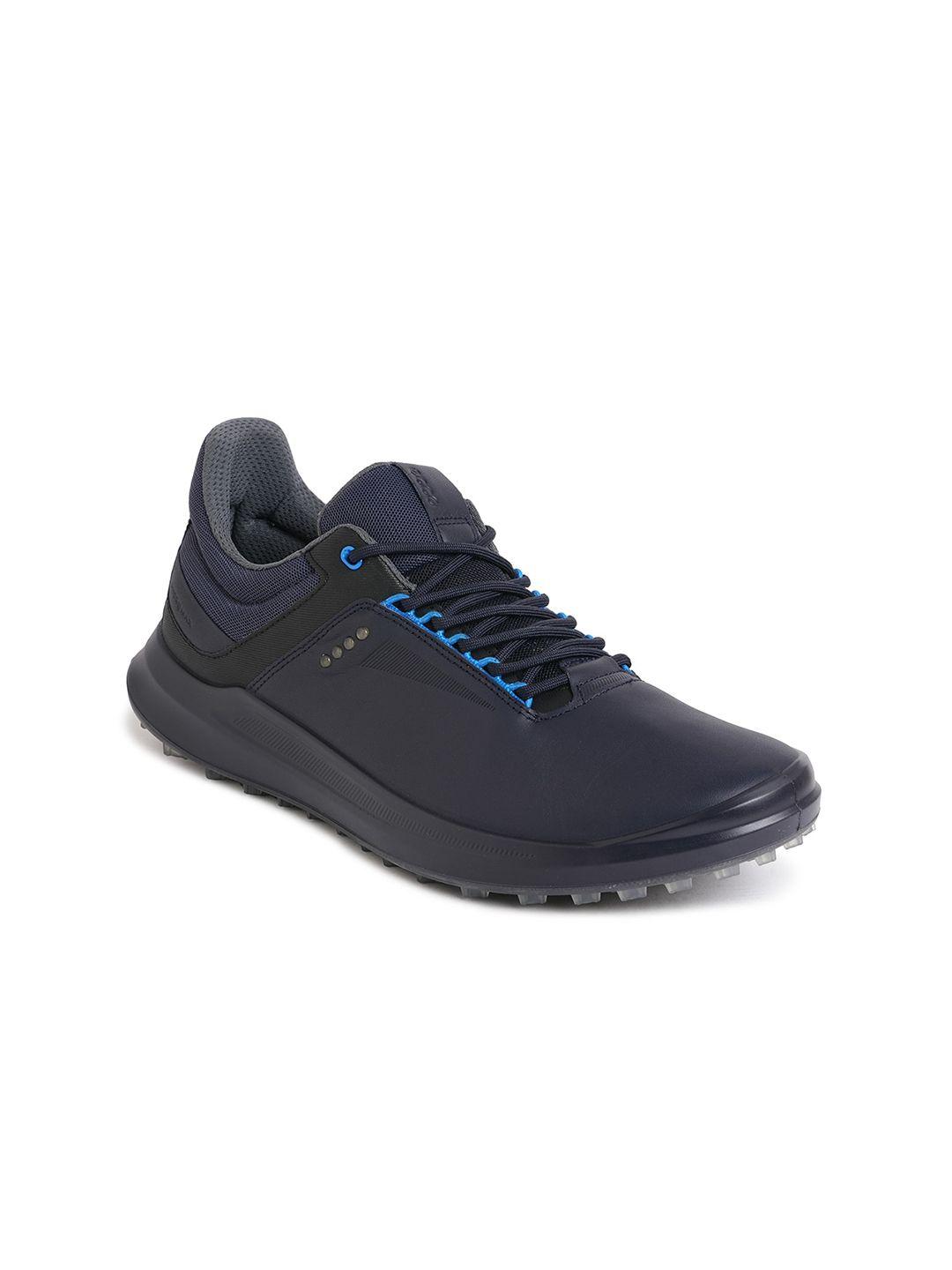 ecco men leather golf non-marking shoes