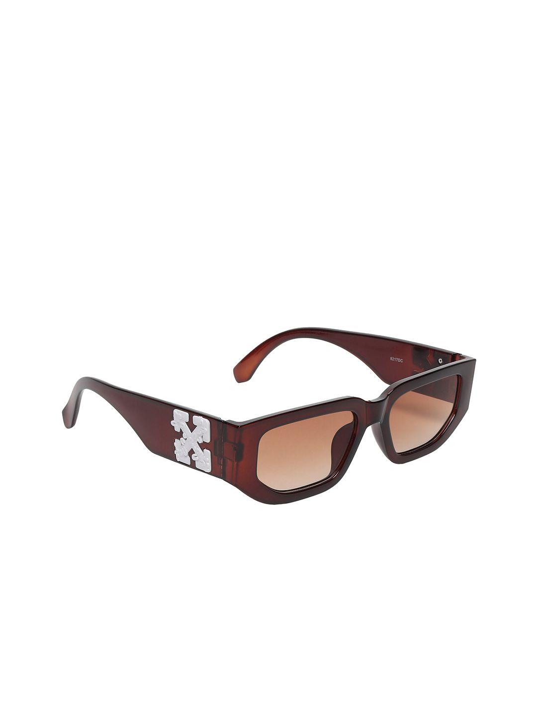 swiss design unisex square sunglasses with uv protected lens