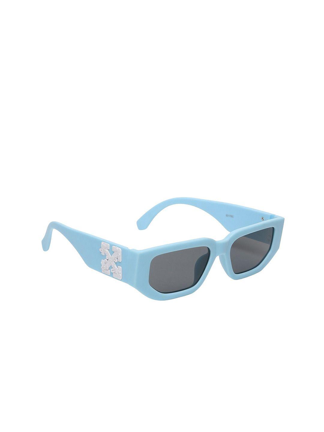 swiss design unisex lens & square sunglasses with uv protected lens