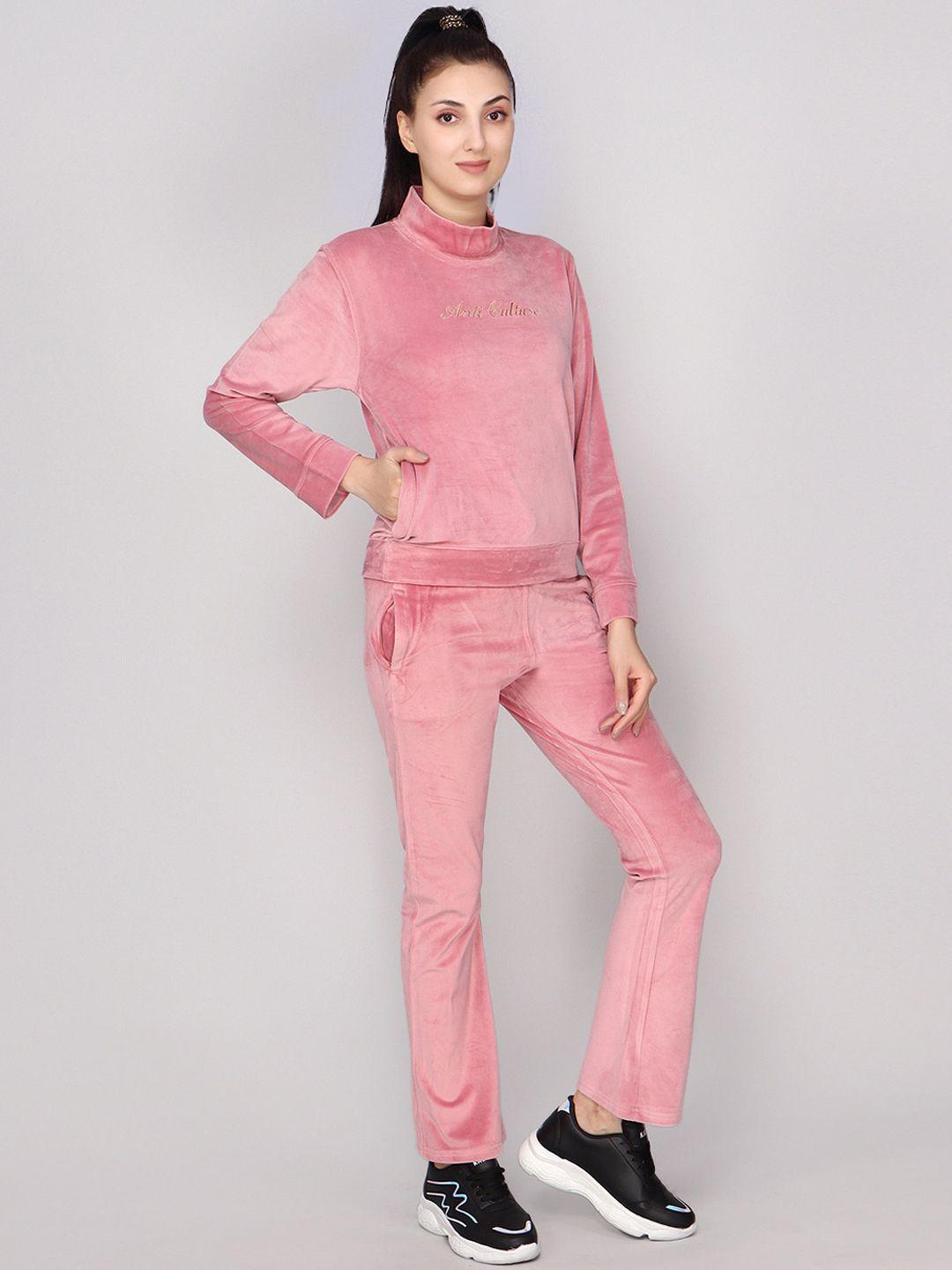 anti culture women mid-rise tracksuits