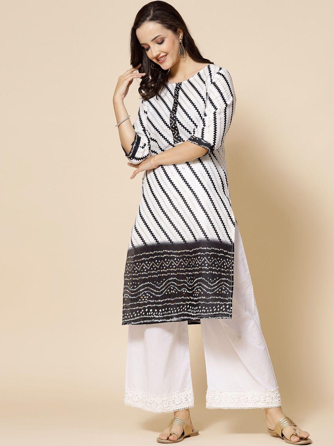 kalini bhandani printed straight kurta