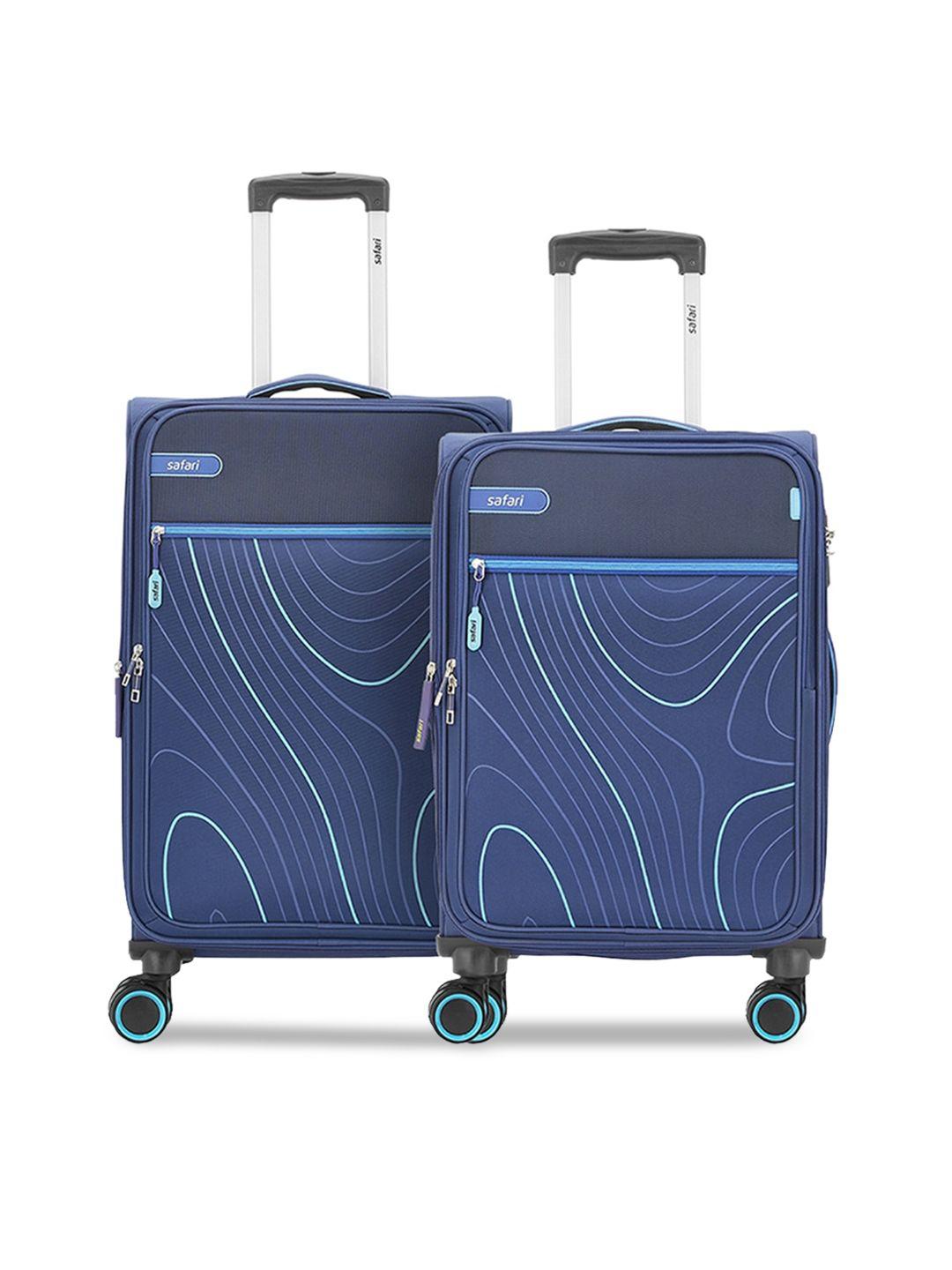 safari set of 2 soft-sided trolley bag