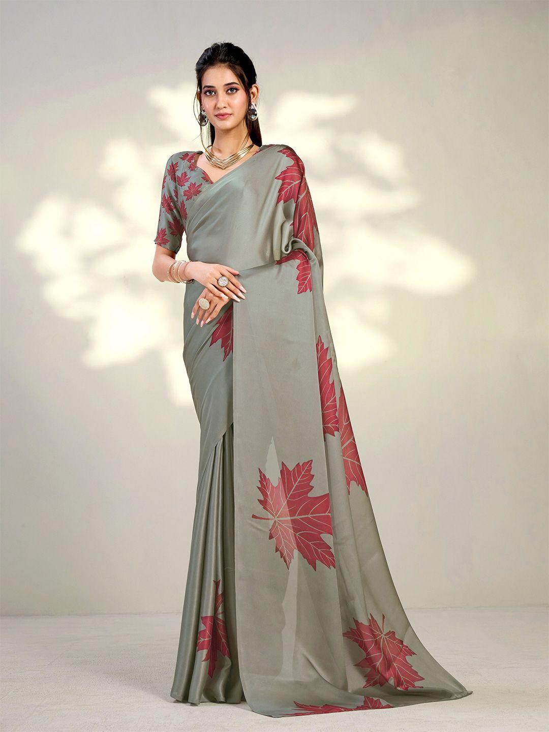 dori floral printed saree