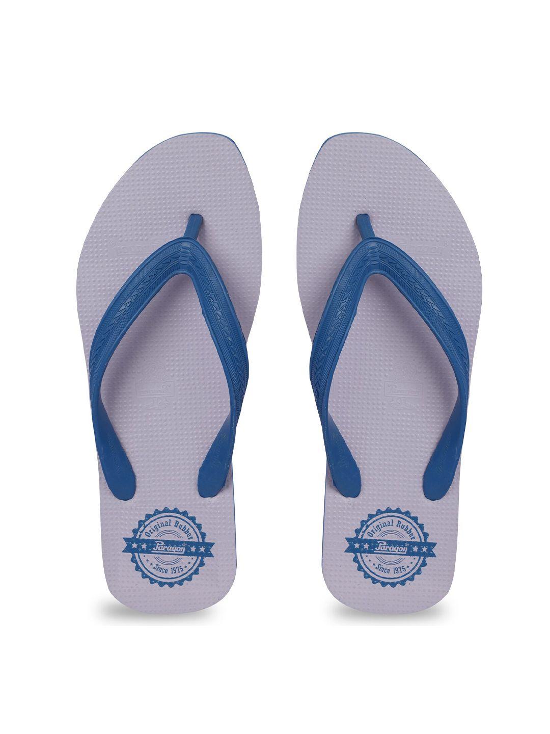 paragon men lightweight rubber thong flip-flops