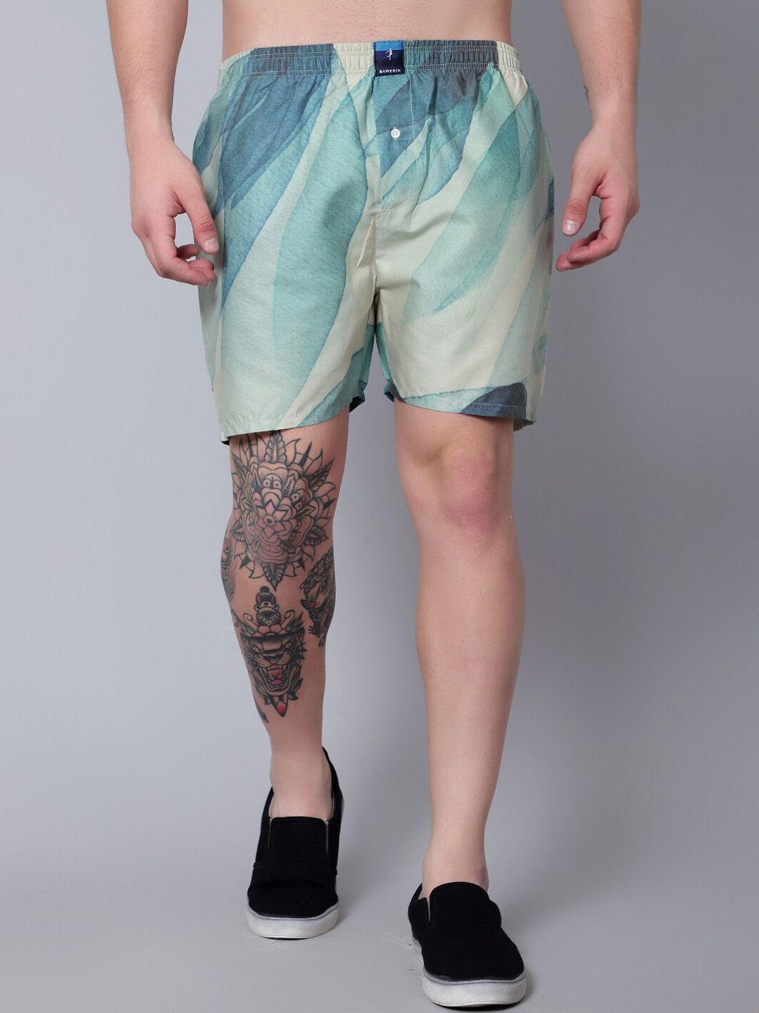 bawerin abstract printed pure cotton breathable boxers 4