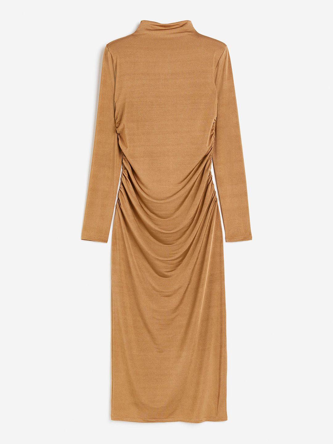 h&m women draped jersey dress