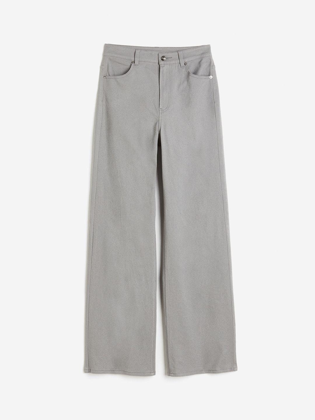 h&m women wide will trousers