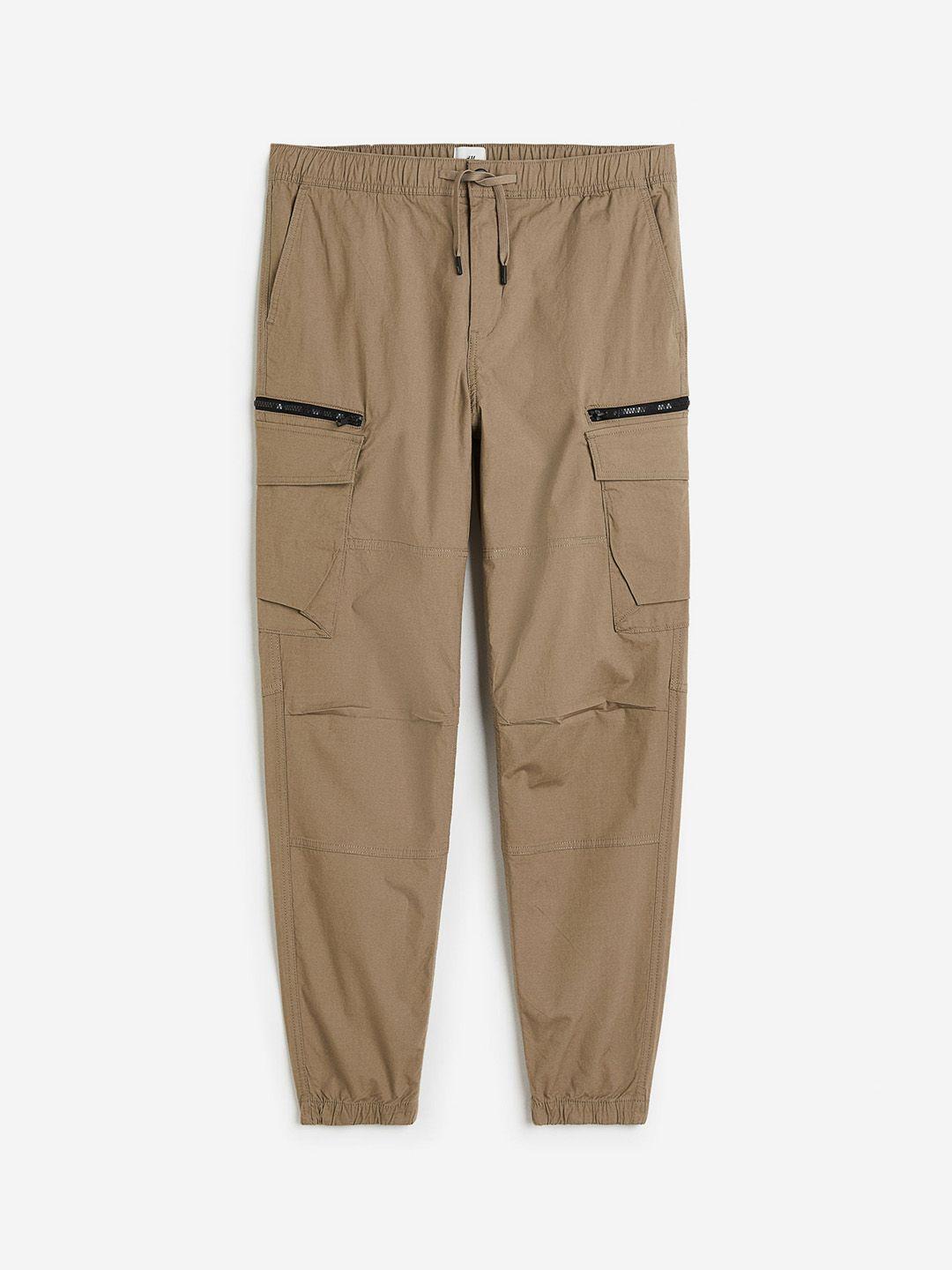 h&m men regular fit ripstop cargo joggers