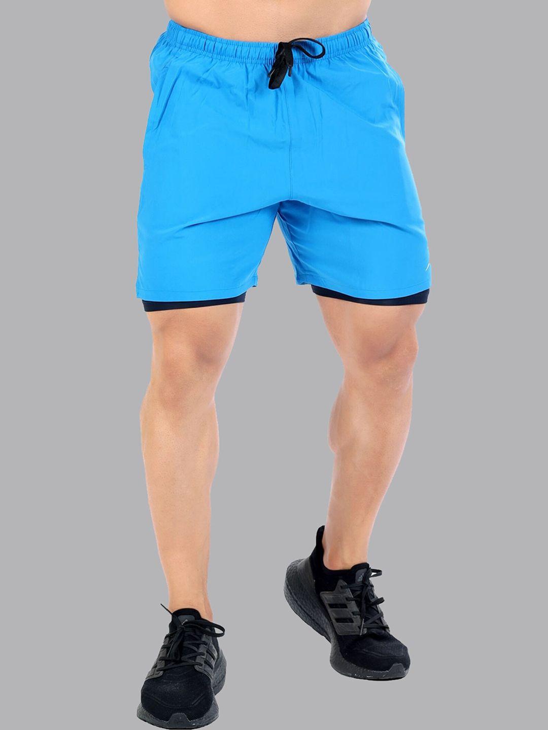 fuaark men slim fit training or gym sports shorts