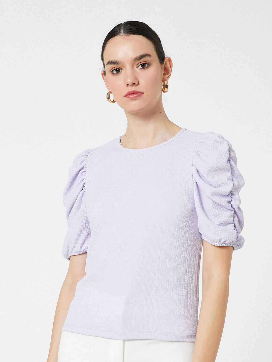 koton puff sleeves t-shirt