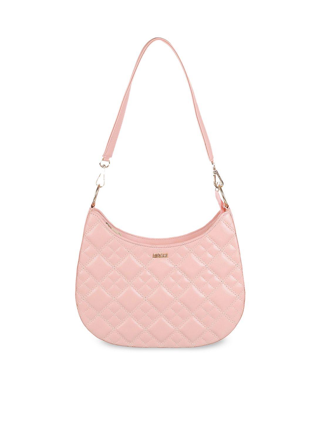 mochi structured hobo bag with quilted